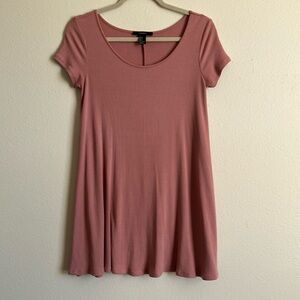 ✨4 for $20 | Forever 21 | Mauve Ribbed Knit Dress | small